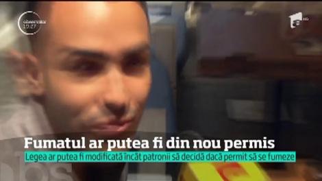 Vara ar putea aduce vești excelente! Fumatul ar putea fi din nou permis în cluburi şi restaurante