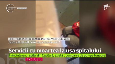 Rom&acirc;nia anului 2017. Afacerea cu moartea funcţionează la uşa spitalului!