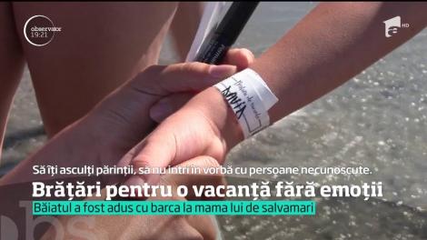 Brăţările de vacanţă îi pot ajuta pe părinţi să aibă parte de un concediu fără emoţii