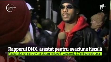 Rapperul DMX, arestat pentru evaziune fiscală