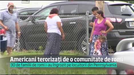 30 de familii de romi proveniți din România i-au îngrozit pe locuitorii unui oraș din statul american Pensylvania