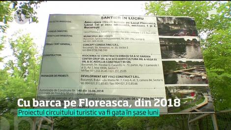 Din 2018, turiștii vor putea merge cu barca pe lacurile Floreasca şi Tei