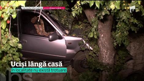Doi oameni din Buzău au murit la câteva sute de metri de casă după ce au fost izbiţi de o maşină