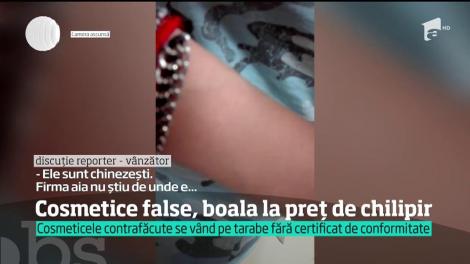 Tu ştii ce cumperi? Cosmeticele contrafăcute se vând pe tarabe fără certificat de conformitate. Pericolul din spatele lor