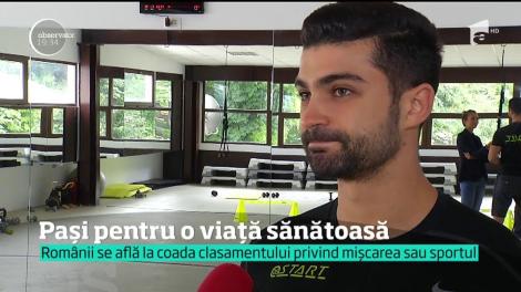 Românii se află la coada clasamentului provind mișcarea sau sportul