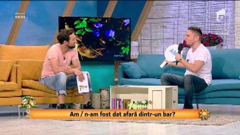 Provocarea "am/n-am" scoate la iveală detalii picante din viața vedetelor! Codin Maticiuc a recunoscut: "Am purtat cătuşe"