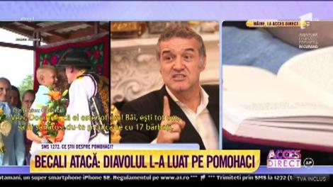 Gigi Becali atacă: ”Diavolul l-a luat pe Pomohaci”