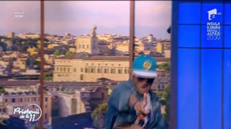 Dar ce-avem noi aici? Pipino de România s-a întors la TV fără freza ”mov HD”! Marian Stalomir, noi scheme de dans pline de energie!