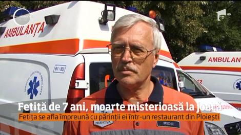 Fetiţă de șapte ani, moarte misterioasă la locul de joacă