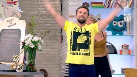 Râzi cu lacrimi! Dani Oţil şi Flavia Mihăşan, dans super "loco"