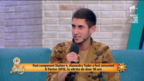 A dovedit că are Factorul X, iar acum își lansează o nouă piesă! Alexandru Tudor cântă "Printre Străini", în premieră, la Neatza