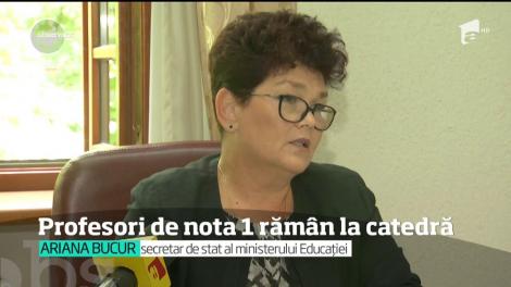 Mii de profesori nu au reuşit să ia notă de trecere la titularizare. Chiar şi cei cu nota 1 ar putea rămâne la catedră