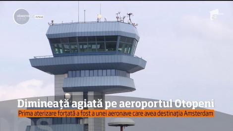 Zi cu incidente pe aeroportul internaţional Henri Coandă! Două avioane au fost nevoite să aterizeze de urgenţă