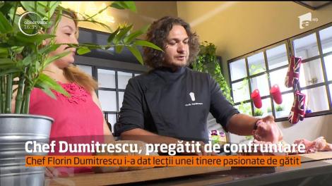 Chef Florin Dumitrescu, pregătit pentru noua confruntare Chefi la Cuţite