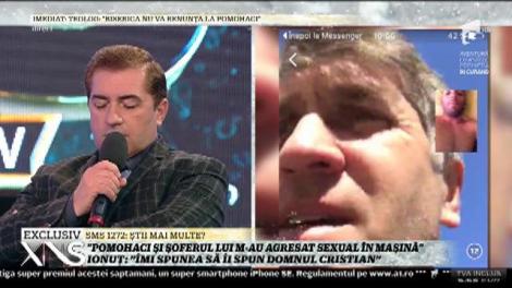 Tânărul blocat în maşina lui Pomohaci: ”Îmi tot băga mâna, eu i-o luam”