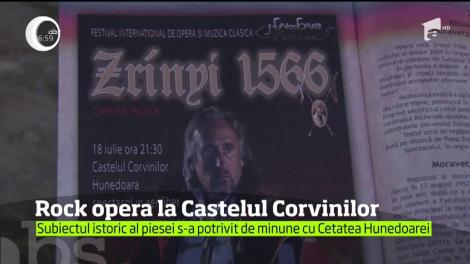 La Castelul Corvinilor au răsunat acorduri de operă rock