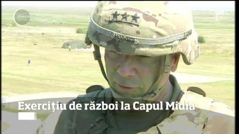 Exercițiu de război la Capul Midia. Armatele române şi americane au testat timpii de răspuns şi eficacitatea sistemelor de apărare aeriană