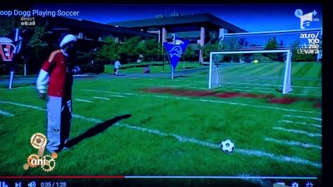 Snoop Dogg s-a apucat de fotbal și fanii au rămas cu gurile căscate! Cât de bun e celebrul rapper?
