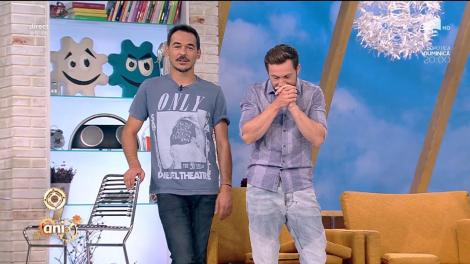 Râzi cu lacrimi! Răzvan Simion şi Dani Oţil, după un masaj intens