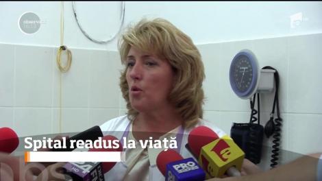 Spital readus la viață. A durat câteva secunde să fie închis şi câţiva ani ca să fie redeschis!