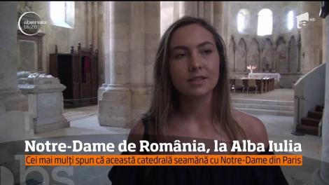 Notre-Dame de România se află la Alba Iulia! Este vorba despre o catedrală romano-catolică de record