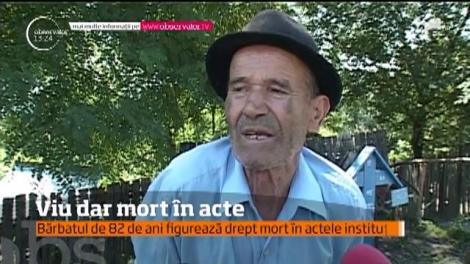 Situaţie revoltătoare în Gorj. Din cauza neglijenței unui funcționar, un bărbat de 82 de ani este nevoit să meargă lună de lună la Casa de Pensii pentru a dovedi că este viu