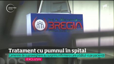 Imagini şocante într-un spital din Capitală. O pacientă este bătută crunt chiar de infirmiera care trebuia să aibă grijă de ea!