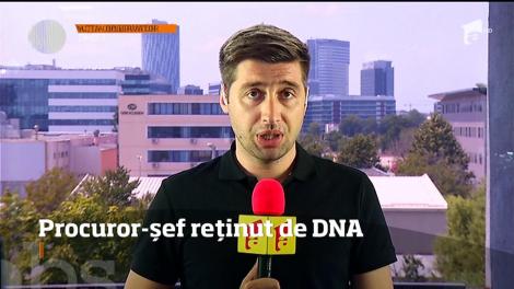 Prim-procurorul Parchetului de pe lângă Tribunalul Botoşani a fost reţinut pentru şantaj şi divulgare de informaţii secrete