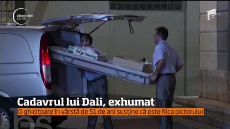 Trupul neînsuflețit al celebrului pictor Salvador Dali, exhumat pentru un test ADN