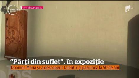 Una dintre cele mai îndrăgite sculptoriţe în lemn din Neamţ a ales să scoată la lumină întrega sa colecţie de suflet