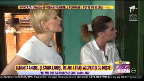 Luminița Anghel și Sanda Lasoși, scoase din minți de lenea cruntă a doi părinți! Șapte frați acoperiți de muște