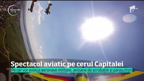Spectacol pe cerul Capitalei. Cel mai mare show aerian al anului va avea loc pe aeroportul Banăeasa
