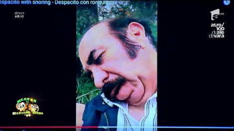 Ăsta e absolutul în materie de... sforăituri! O femeie a refăcut "DESPACITO" cu sunetele ciudate scoase de soţul ei