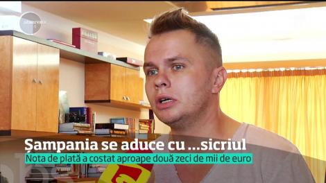 Așa ceva nici în filmele cu Dracula nu vezi! Fiţele depăşesc deja orice imaginaţie. Şampania scumpă nu mai stă acum în frapieră, ci în sicriu!