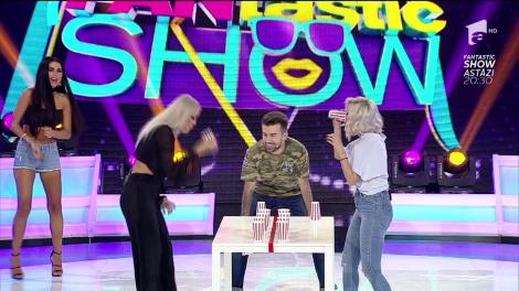 Proba “Paharele acrobat”. Sora Danielei Crudu a băut tot și a câștigat