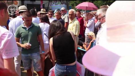 Incidente violente la vizita premierului Ungariei în România. O femeie a fost agresată de mai mulţi bărbaţi