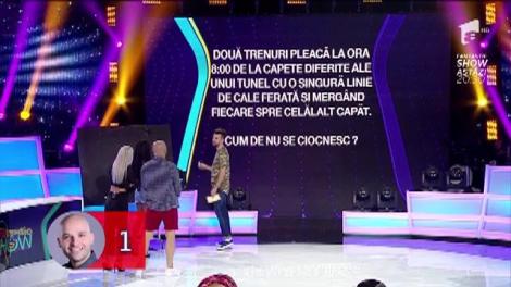 Proba “Înapoi la școală”, una de foc!  Vedetele emisunii se întorc la problemele din clasele I - IV! Bambinele le au cu aritmetica, iar Vârciu câștigăăăă!