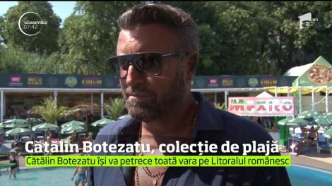 Cătălin Botezatu şi-a lansat ultima colecţie de costume de baie