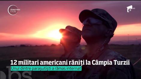 12 militari americani, răniţi în timpul unui exerciţiu de lângă Câmpia Turzii