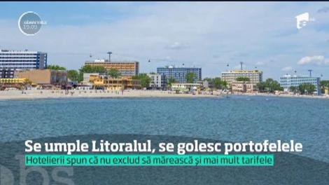 După o săptămână în care a cam bătut vântul prin stațiunile de pe Litoral, în weekend comercianţii au umflat preţurile