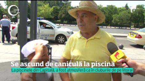 Piscinele din Capitală, salvarea bucureştenilor care au încercat să scape de caniculă