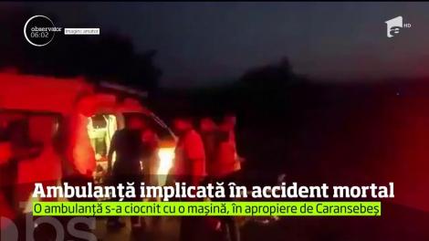 Şoferul unei ambulanţe a murit în misiune, în timp ce transporta o copila de trei ani spre spital