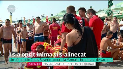 Prima zi de vacanţă la mare a fost şi ultima pentru un turist din Caraş Severin. Cardiac, bărbatului i s-a făcut rău, şi a murit ţinându-şi soţia de mână
