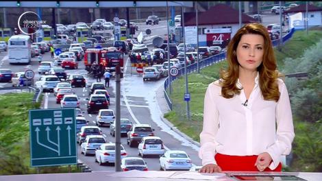 Atenție, dacă aveți drum spre mare! S-au format cozi la staţia de taxare de la Feteşti