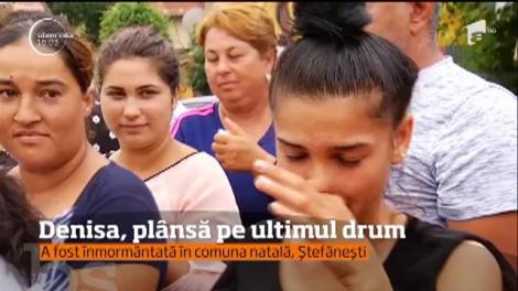 Imagini șocante de la înmormântarea Denisei Răducu. Ce s-a întâmplat pe ultimul drum al artistei!