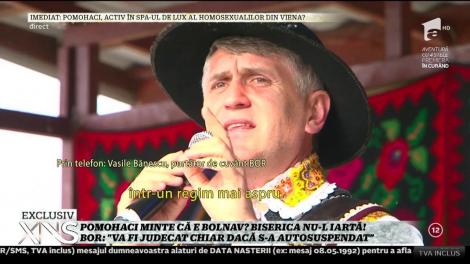 BOR: "Părintele Pomohaci va fi judecat chiar dacă s-a autosuspendat!"