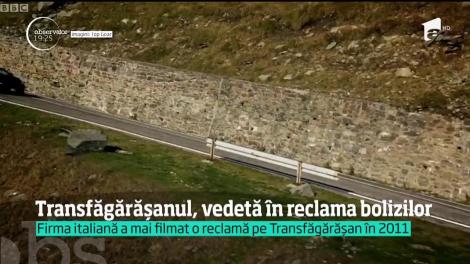 Transfăgăraşanul apare în ultimul clip de promovare a celebrului producător italian Lamborghini