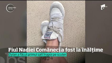 Dylan, fiul Nadiei Comăneci, a fost la înălţime