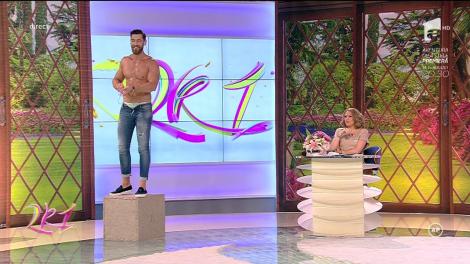 Cea mai sexy ISPITĂ MASCULINĂ, un adevărat show de striptease. Cum a reacţionat Mirela Vaida când a văzut mişcările lui Robert Popescu