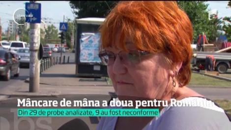 Nu e glumă, e realitatea pură. Mâncare de mâna a doua pentru România